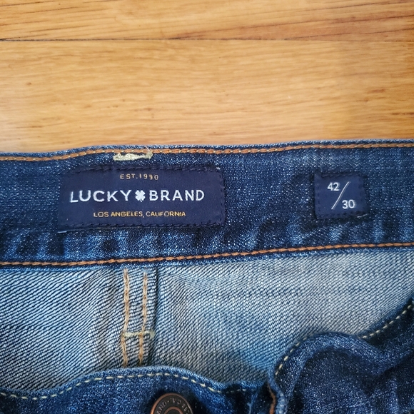 Lucky Brand Jeans Handcrafted The Mark Of Good Luck - Picture 3 of 7